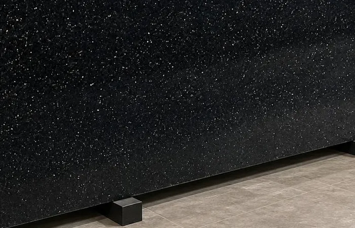 Galaxy Black — surface texture close-up
